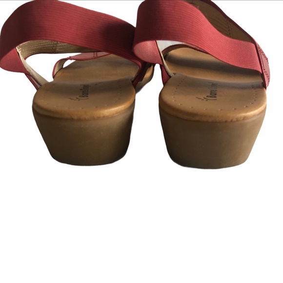 BARETRAPS Leather Slingback Low Wedge - Picture 8 of 10